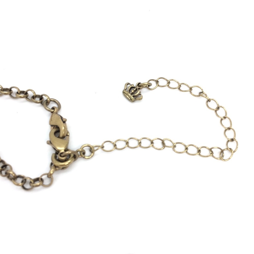 !!soLD!! PREMIERE DESIGNS LOTUS NECKLACE TURQUOISE BRASS GOLD TONE - Picture 12 of 13